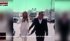 Benjamin Castaldi : Sa femme Aurore dévoile des images de leur mariage (Vidéo)