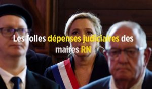 Les folles dépenses judiciaires des maires RN