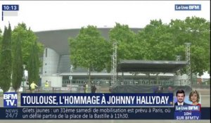Une esplanade "Johnny Hallyday" inaugurée ce samedi au pied du Zénith de Toulouse