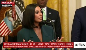 Kim Kardashian présente son projet pour les prisonniers devant Donald Trump (Vidéo)