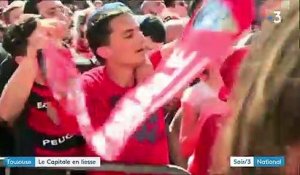 Toulouse : le Capitole en liesse après le sacre du Stade toulousain