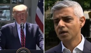 Attaqué par Trump, le maire de Londres refuse de polémiquer