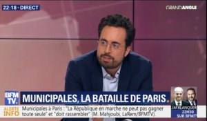 Mounir Mahjoubi: "Si on veut prendre la place de la maire de Paris, c'est parce qu'elle a fauté"
