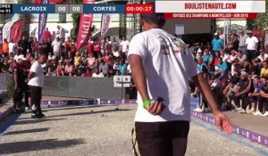 Mondial à pétanque Montpellier 3M Midi Libre 2019 : 32ème LACROIX vs HATCHADOURIAN