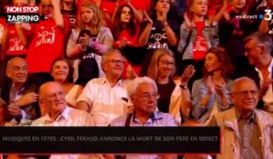 Musiques en fête : Cyril Féraud annonce en direct la mort de son père (Vidéo)
