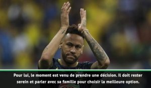 Brésil - Belletti : "Le moment est venu pour Neymar de prendre une décision"