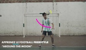 Football freestyle: faites le "Around the moon"