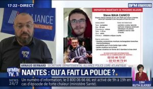Nantes: le secrétaire départemental Alliance Police affirme qu'"à aucun moment, il nous est signalé qu'il manque une personne"