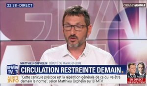 Le député Matthieu Orphelin estime que la canicule de cette semaine "est la répétition générale de ce qui sera demain la norme"