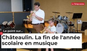 Châteaulin. Les élèves de l'école municipale de musique fêtent la fin de l'année