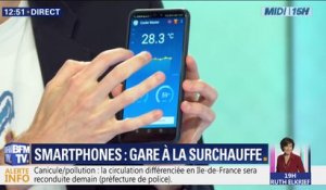 Des applications et des coques pour protéger votre smartphone de la surchauffe