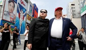 Trump et Kim en amoureux à Osaka, on y croirait... presque