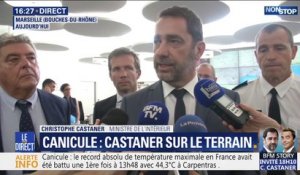 Canicule: Christophe Castaner rappelle que "l'ensemble des publics peuvent être concernés"