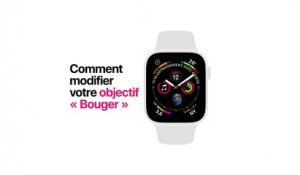 Apple Watch Series 4 : Comment modifier votre objectif Bouger - Apple