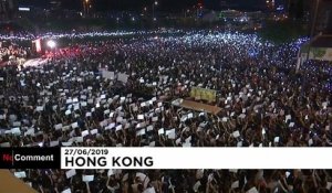Des milliers de hongkongais de nouveau dans les rues
