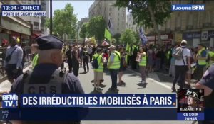 Quelques irréductibles gilets jaunes se mobilisent à Paris