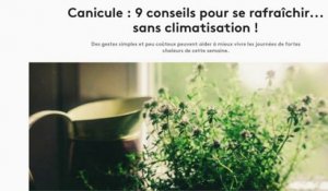 Les conseils des Youtubeurs contre la canicule