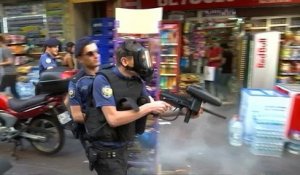 Violences policières et gaz lacrymogènes à la gay pride d'Istanbul