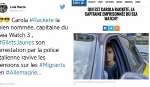 Carola Rackete, la capitaine du Sea-Watch qui défie les autorités italiennes