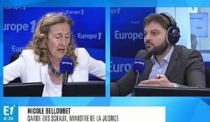 Nicole Belloubet sur les défaillances de la justice dans les féminicides : "Il faut une enquête"