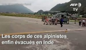 Inde: évacuation des corps d'alpinistes tués dans l'Himalaya