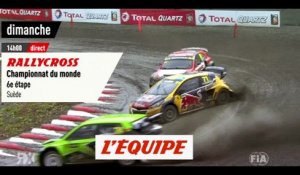 Championnat du monde de Rallycross, bande annonce - Auto - Étape 6 en Suède