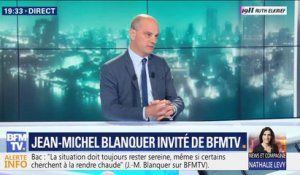 Jean-Michel Blanquer sur la grève des correcteurs: "la situation doit rester toujours sereine"