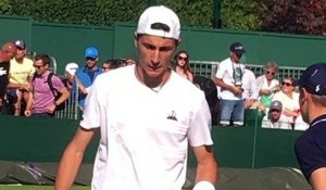 Wimbledon 2019 - Ugo Humbert est au 3e tour : "Ça me calme..., j'aime beaucoup l'herbe !"