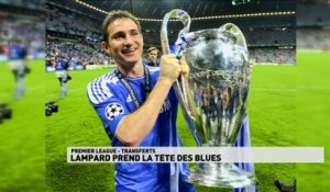 Lampard prend la tête des Blues