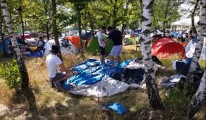 Eurockéennes 2019 L'installation au camping des festivaliers