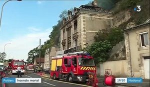 Poitiers : un incendie fait un mort et 14 blessés