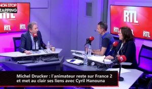 Michel Drucker : l'animateur reste sur France 2 et met au clair ses liens avec Cyril Hanouna (vidéo)
