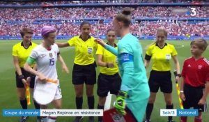 La Coupe du monde féminine de football a sa star avec Rapinoe la rebelle