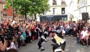 La danse de Rabbi Jacob de retour à Paris le temps d'un flashmob