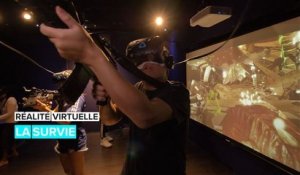 Réalité virtuelle: survivre aux hordes de zombie