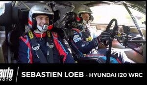 Embarqué avec Sébastien Loeb en Hyundai i20 WRC