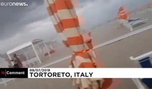 Italie : des tornades et de violents orages secouent le nord du pays