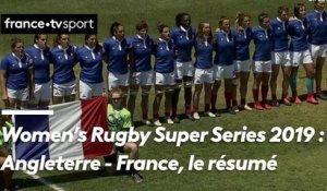 Women Rugby Super Series 2019 : Angleterre - France, le résumé