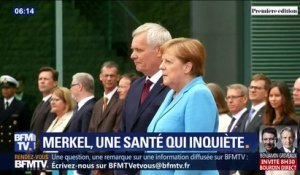 Les tremblements répétés d'Angela Merkel inquiètent sur l'état de santé de la chancelière