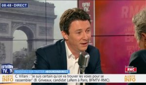 "Il ne faut jamais claquer la porte à une grande entreprise qui a décidé d'engager une transition." Benjamin Griveaux voudrait intégrer Total au financement des JO 2024