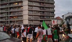Annemasse : scènes de liesse après la victoire de l'Algérie