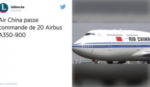 Airbus engrange une commande à 5 milliards d'euros en provenance de Chine