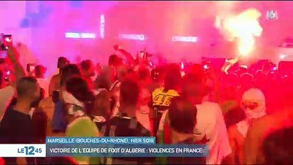 Les Images Des Incidents Sur Les Champs Elysees Cette Nuit Apres La Victoire De L Algerie