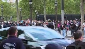 Des tensions sur les Champs-Elysées après le défilé du 14-Juillet