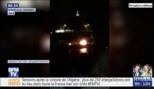 À Bordeaux, le feu d'artifice interrompu après un incendie de la barge pyrotechnique