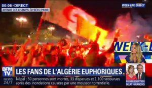 CAN 2019: les fans de l'Algérie euphoriques