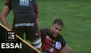 TOP 14 - Essai Hamza KAABECHE (LOU) - Lyon - Paris - J1 - Saison 2019/2020