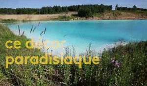 Russie : un lac aux allures de plage paradisiaque s'avère être une décharge industrielle