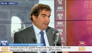 Christian Jacob estime que Christophe Castaner est "totalement dépassé" par les récents débordements en France