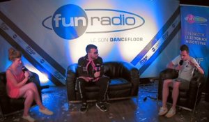 Don Diablo en interview dans le studio de Fun Radio à l'EMF 2019